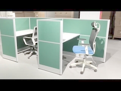 Aluminium-Rot-Büro-Arbeitsplatz Schreibtisch für Büro 2 4 6 Personen Sitzplatz