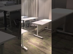Klappbares Schreibtisch für das Trainingszimmer, Stapelbares Tagungstisch mit Rädern