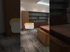 Moderner L-förmiger Executive Eckschreibtisch