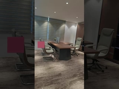 Luxus Executive Office Tisch L-förmige Chefmöbel