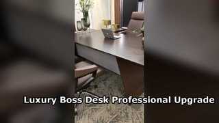 Beston Luxury Executive Boss Desk Modern Office Furniture Solution