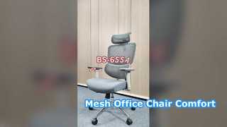 Beston Furniture Ergonomischer Netz-Bürostuhl, Komfort und Unterstützung