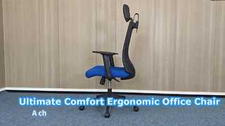 Beston Ergonomischer Netz-Bürostuhl für ganztägigen Komfort