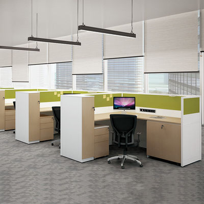 Modulare Büro-Arbeitsplatz-Schreibtische, Büro-Trennwand-Arbeitsplatz mit Klappbett