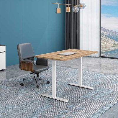 25 mm höhenverstellbarer Schreibtisch aus Holz mit elektrischem Stehpult