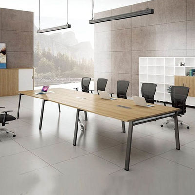 Executive-Konferenztisch und Stühle für 10 Personen, Holzstärke 25 mm