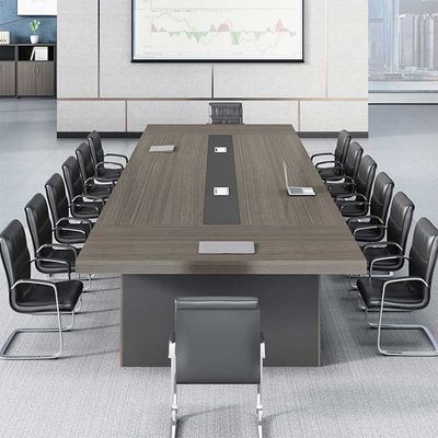 2 m Büro-Konferenztisch, großer Executive-Klassiker-Besprechungstisch