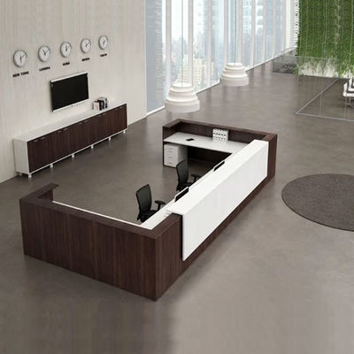 Salon-Front-Office-Rezeptionsschreibtisch im modernen Stil mit Melaminplatte