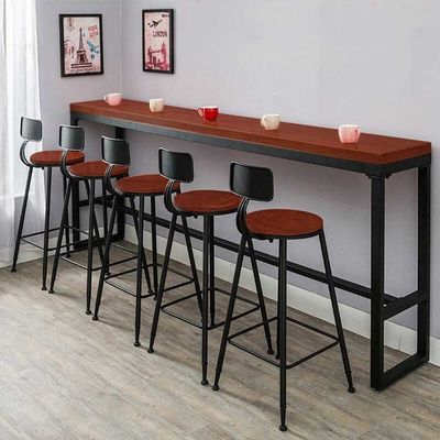 6,2 Zoll roter Vintage-Couchtisch, tragbar, Melamin, kratzfest