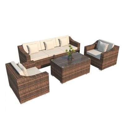 1,6 m Outdoor-Ecksofa-Set, Schnittsofa, Gartenmöbel