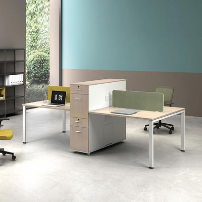 Modulärer Bürostuhl Arbeitsplatz Schlafzimmer Holzbüro-Arbeitsplatz für 4 Personen