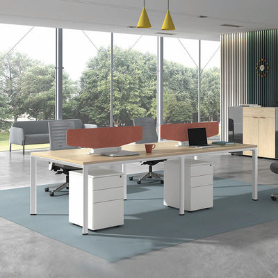 Open Office-Arbeitsplatz Modular 4 Personen Mitarbeiter-Arbeitsplatz Büro-Arbeitsplatz