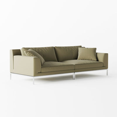 Sofa aus grünem Leder Bürosofa aus PU-Leder Möbel Modernes Sofa