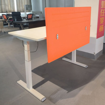 1.6M Weiß ergonomischer Holz elektrischer Höhenverstellbarer Stehplatz