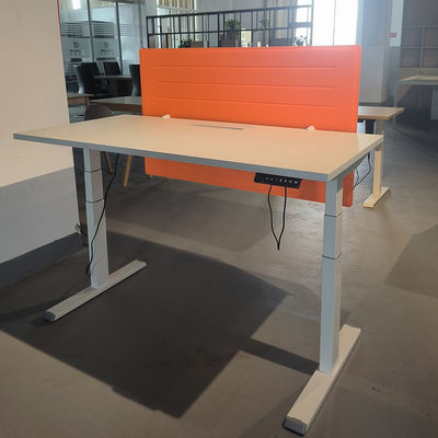 Schreibtisch mit Doppelmotor-Lifttischrahmen elektrisch in Höhe einstellbarer Sitz-Stand-Tisch