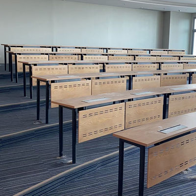 Holz geschwungenes Konferenztisch für Studenten