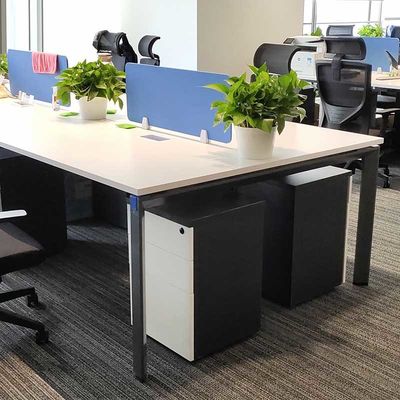 MDF-Büro-Arbeitsplatzmöbel für 4 Personen
