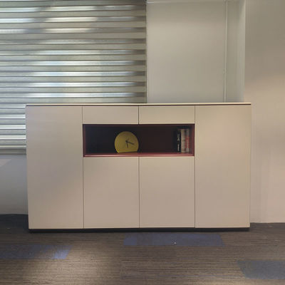 Weiße Holz Datei Schränke Verriegelung 2 4 6 Schubladen CEO Office Lockers