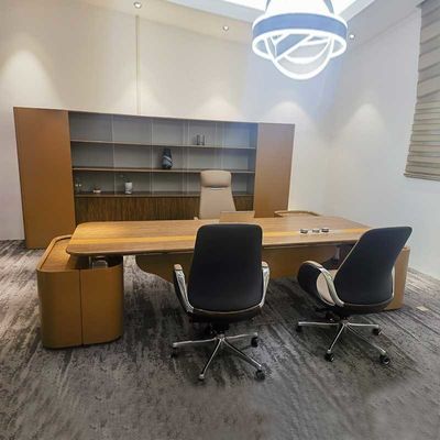 Modernes L-förmiges Büro Computer-Schreibtisch Executive Eckbüro-Schreibtisch