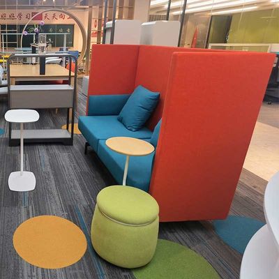 Modulares Stoffsofa für Büros mit anpassbarer Größe für Büros und Wohnzimmer