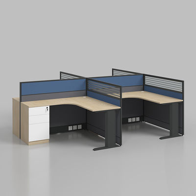 Personalisierbare Größe Büro-Arbeitsplatz Schreibtisch mit Melaminkarton Schreibtisch und Metallbeine
