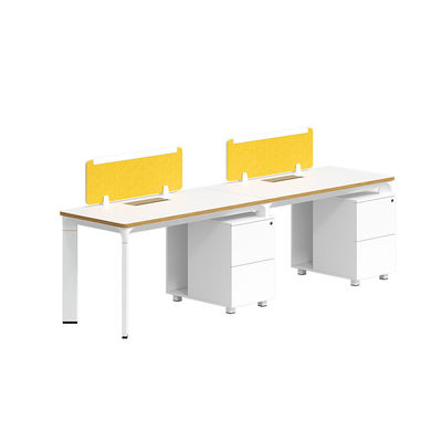 Weiße Arbeitsstation Schreibtisch Büromöbel Modular 1 2 6 Personen Bürotisch