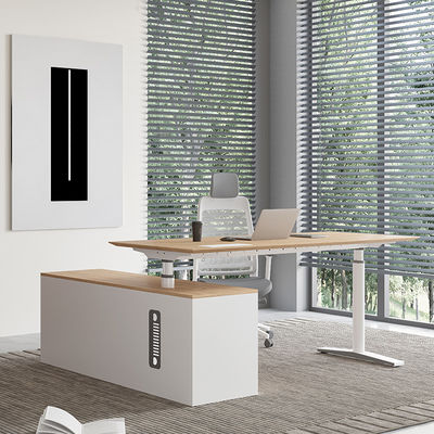 Moderne elektrische Höhenverstellbarer Schreibtisch Ergonomischer Executive Stehtisch