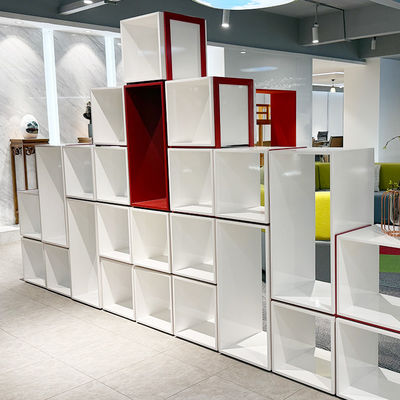 Maßgeschneiderter Holz Bücherregal für Büroräume