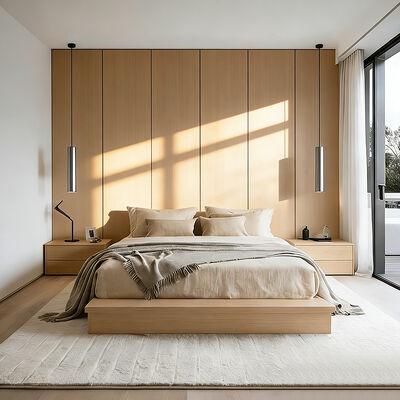 5 Sterne Holz Hotel Schlafzimmer Möbel Set König Königin Bett Bett Schrank Für Hotel Villa