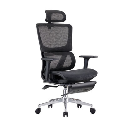Mesh Office Chair Ergonomisch Atmungsfähiges Mesh Rücken Einstellbare Höhe Drehbasis Mit 3D-Stellbaren Armlehnen Für Büro