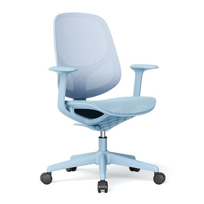 Ergonomischer Bürostuhl aus Netzgewebe mit atmungsaktiver Netzrückenlehne, 100 mm Hub Gasdruckfeder und 330 mm PP-Fünf-Sterne-Fußkreuz